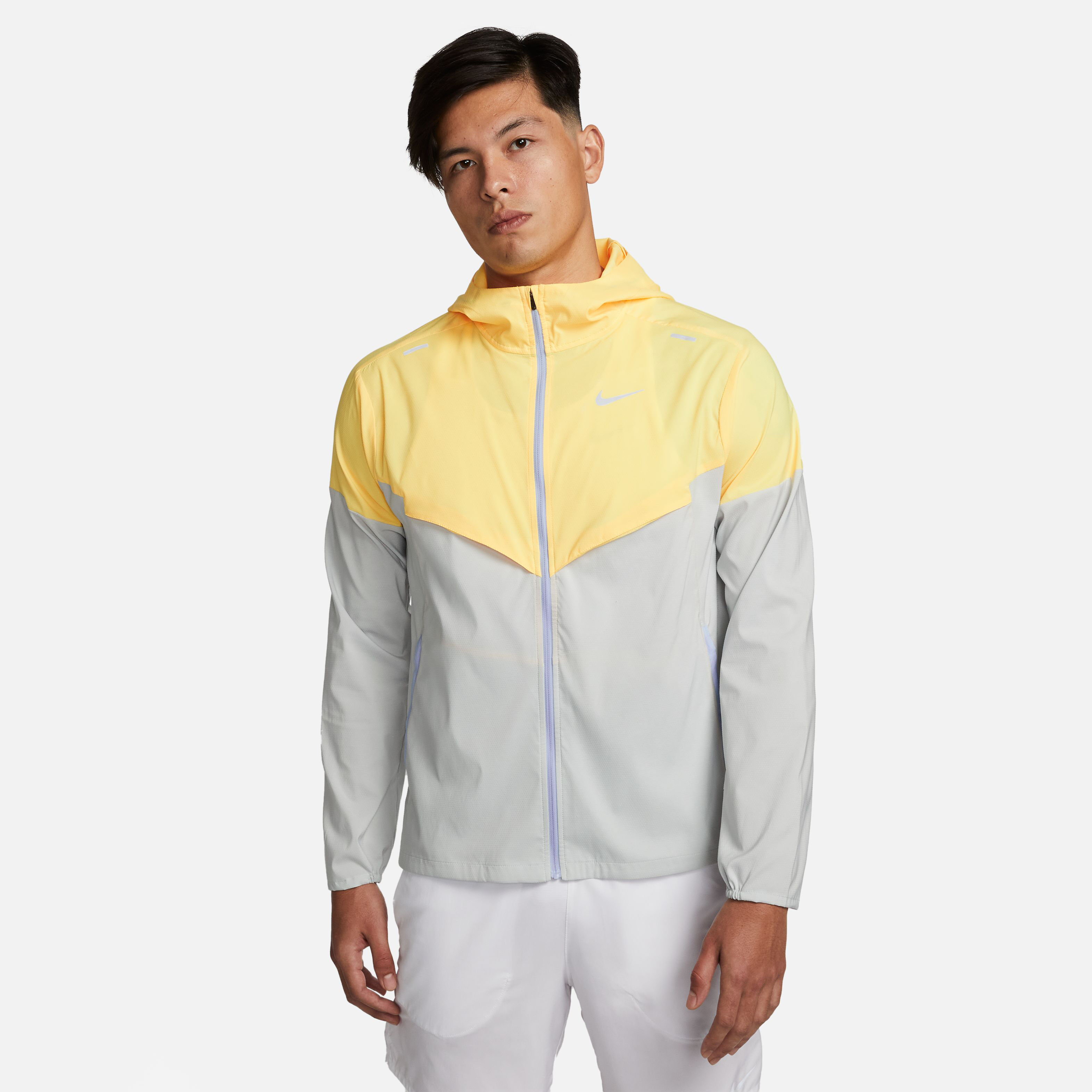 Nike yellow sale jacket mens