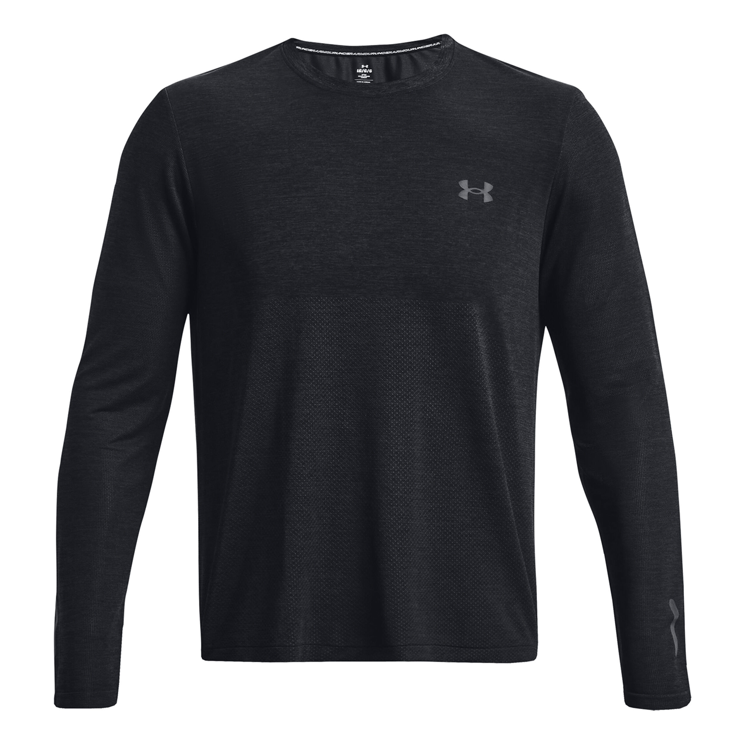 Under armour long sleeve deals shirt with hood