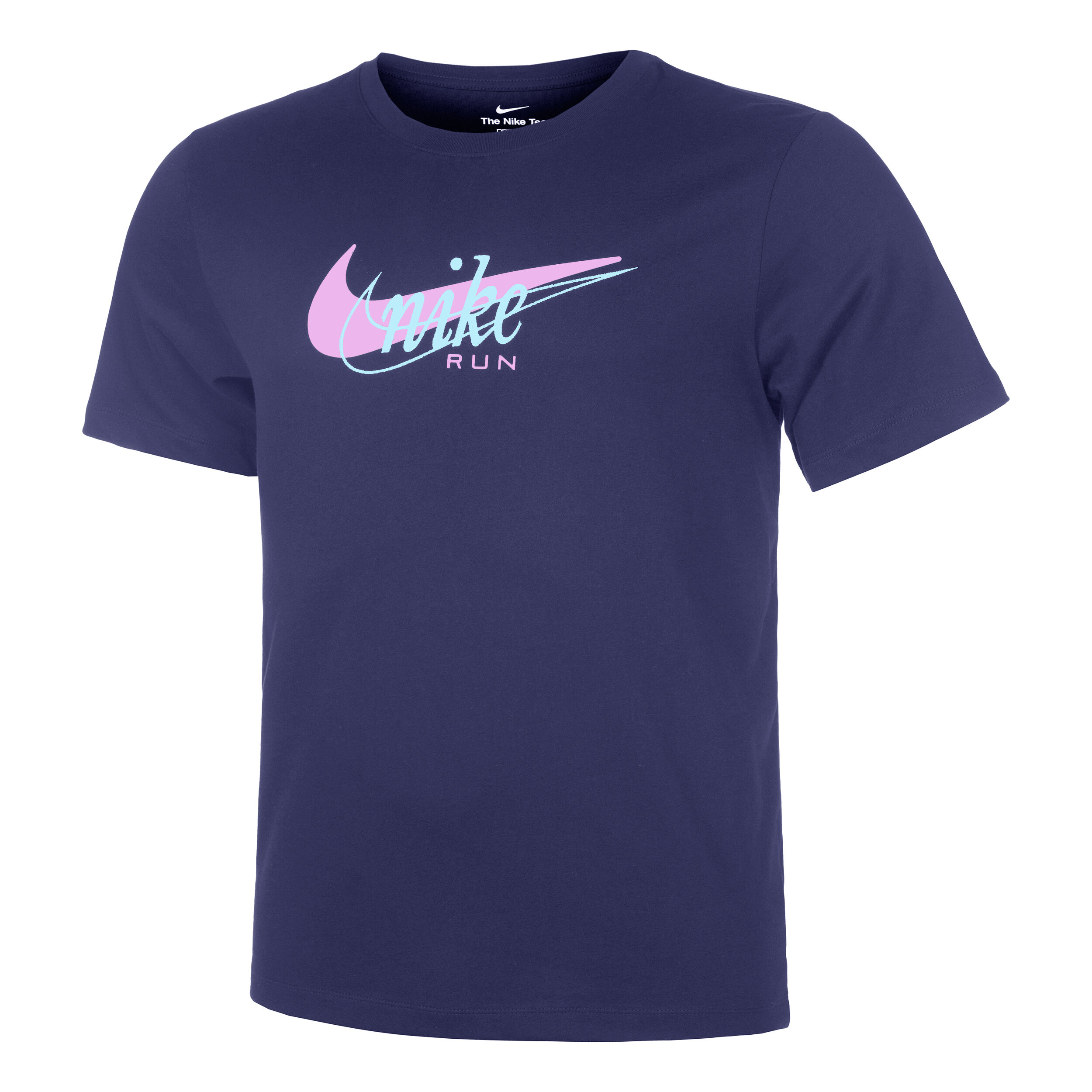 Buy Nike Dri-Fit Running Heritage Running Shirts Men Blue online